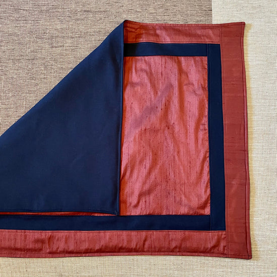 Image Title Asana Silk & Wool Meditation Mat